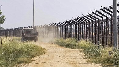 Indo-Pak international border.