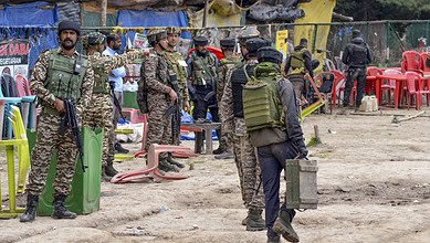 Army at Pahalgam terror attack site