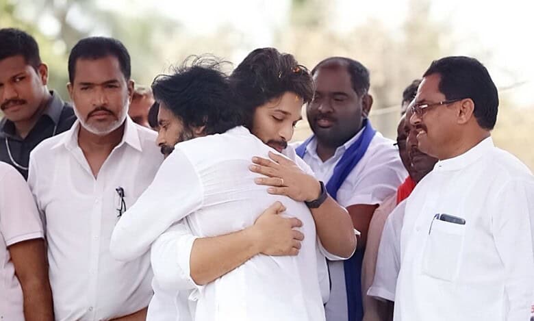 Tussle ends? Allu Arjun visits Pawan Kalyan's house in Hyderabad