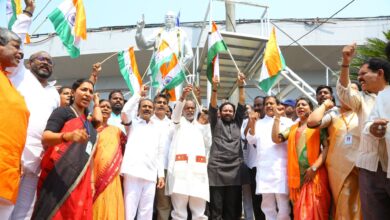 Kishan Reddy leads protest over Pahalgam terror attack in Hyderabad