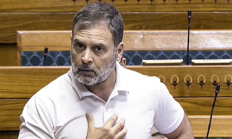 Rahul questions govt on US tariffs, Chinese 'encroachment' of Indian territory