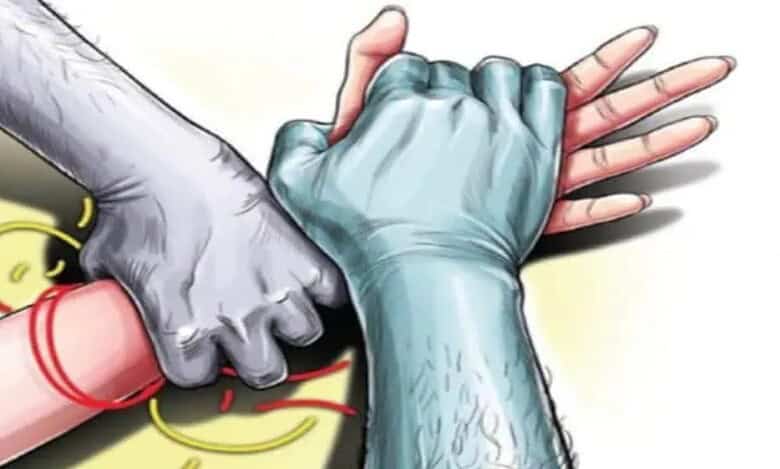 A representational image of rape