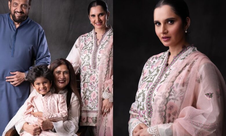 Sania Mirza celebrates Eid in Hyderabad, photos viral