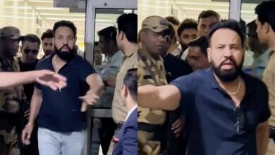 Watch: Salman Khan’s Bodyguard Shera scolds Paps at Airport