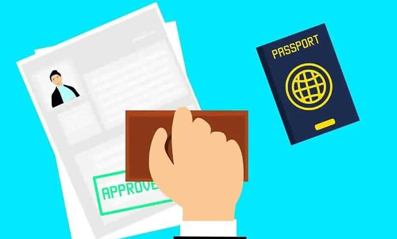 Students visa passport
