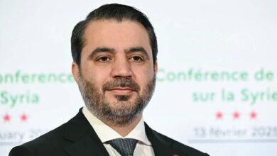 Syria’s Foreign Minister Asaad Al-Shibani