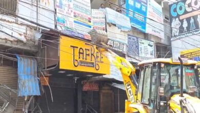 Tafree Cafe in Mehdipatnam demolished on Tuesday