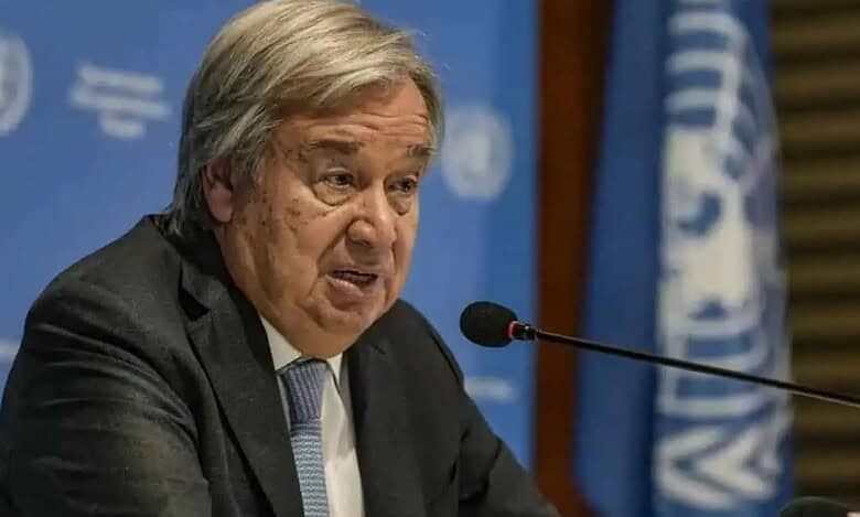 United Nations Secretary-General Antonio Guterres