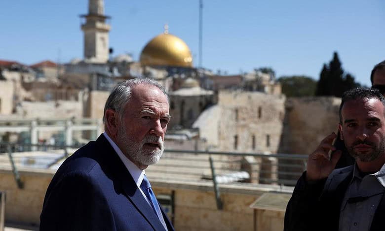 US ambassador to Israel Mike Huckabee l