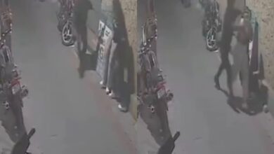 CCTV image of a man groping a woman in Bengaluru