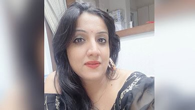 The image displays a picture of a female named Dr Neha Arora Verma