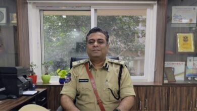 The image display a picture of IPS officer Shahnawaz Qasim