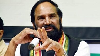 Irrigation minister N Uttam Kumar Reddy slams previous BRS government in the wake of NDSA submitting its final report on Kaleshwaram Project.