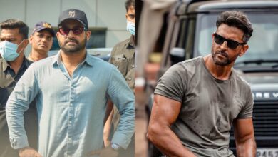 Actors Jr NTR and Hrithik Roshan