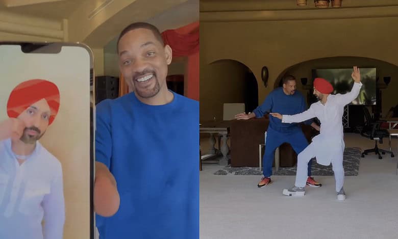 Will Smith and Diljit Dosanjh’s Bhangra moves break the internet