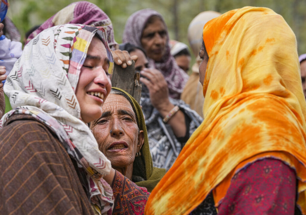 Pahalgam terror attack: Funeral of a victim in J-K's Anantnag