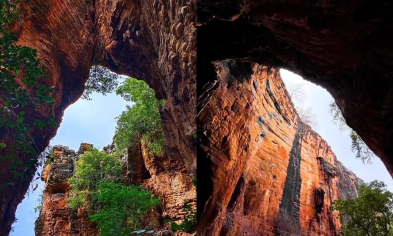 Just 280 km from Hyderabad lie Billasurgam Caves older than time