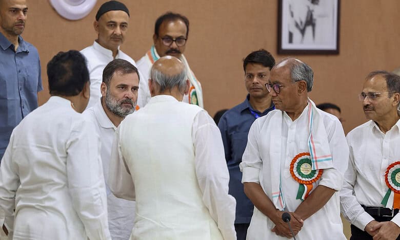Congress Working Committee meeting in Ahmedabad