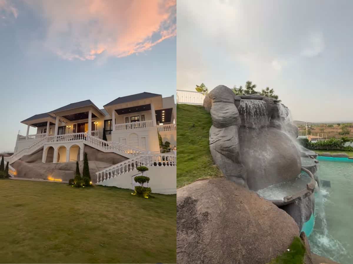 Video of Hyderabad house built on massive stone goes viral