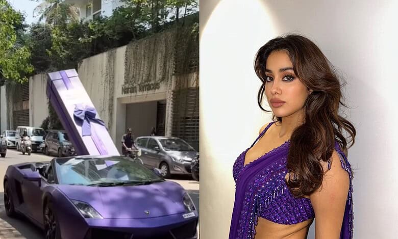 Rs 5 crore Lamborghini: A gift to Janhvi Kapoor from her BFF