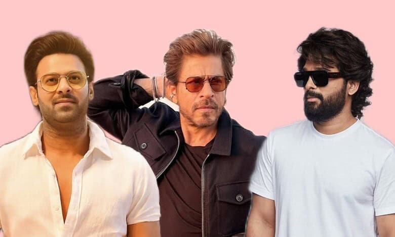 Prabhas, Shah Rukh Khan and Allu Arjun