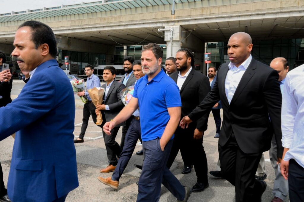 Rahul Gandhi in USA