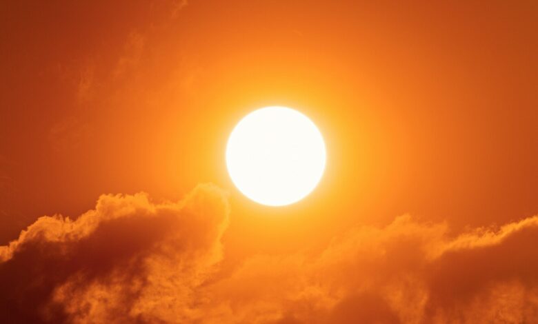 Representational image of heat wave during summer in Hyderabad.