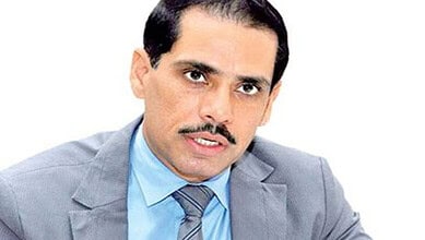 Sonia Gandhi's son-in-law, Robert Vadra