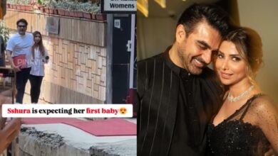 Arbaaz Khan and Sshura Khan spotted at clinic