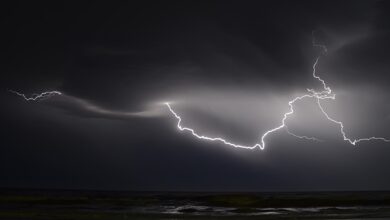 Representational image of storms in Hyderabad as mentioned in IMD forecasts.