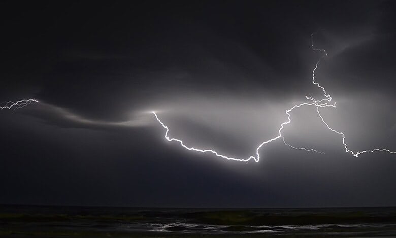Representational image of storms in Hyderabad as mentioned in IMD forecasts.