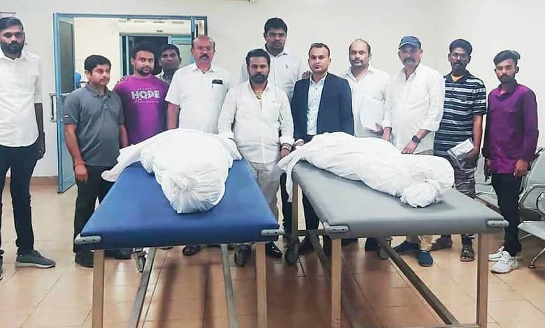 Mortal remains of Telangana workers killed in Dubai sent back