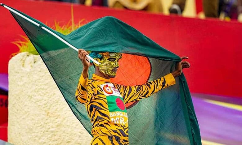 Bangladesh's Super Fan Tiger Roby