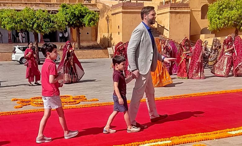 US Vice President in Jaipur