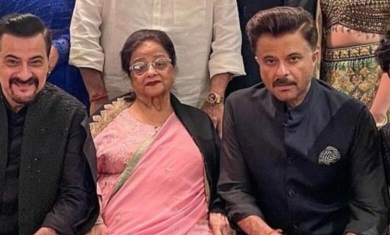 Actor Anil Kapoor’s mother Nirmal dies in Mumbai at 90