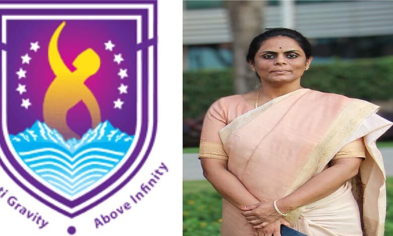 Alugu Varshini explains various steps being taken by TGSWREIS to make the students job ready and future ready.