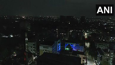 The blackout simulation began from 6 pm in certain locations and went on well into the night in others.