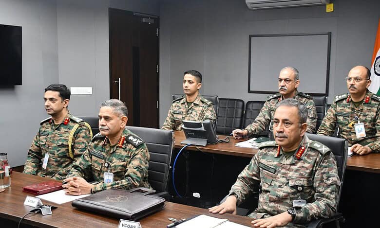 Commanders of western boarders reviewed the security situation amid the India-Paksitan tensions