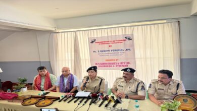 North Zone DCP at the inauguration of 120 CCT camera at the Bowenpally police station