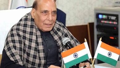 Defence Minister Rajnath Singh