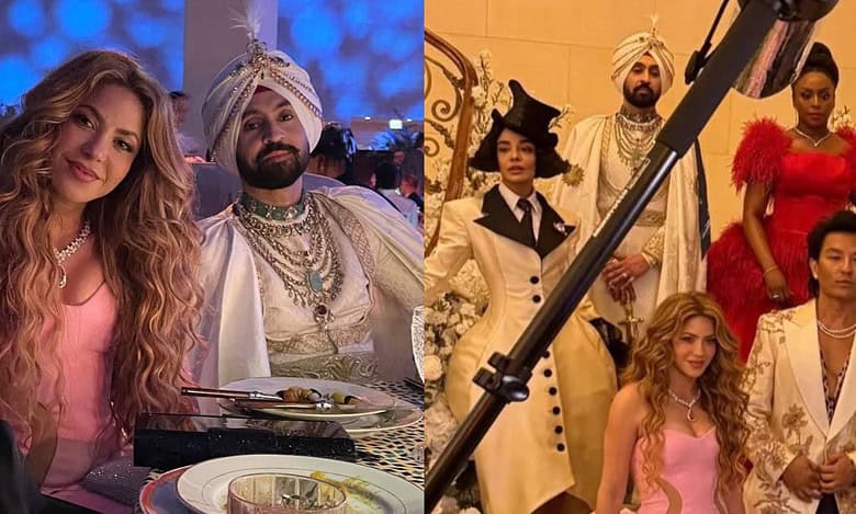 Shakira says ‘Hi India’ while hanging out with Diljit Dosanjh
