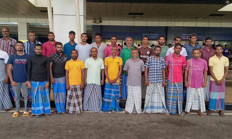 Fishermen from sri lanka
