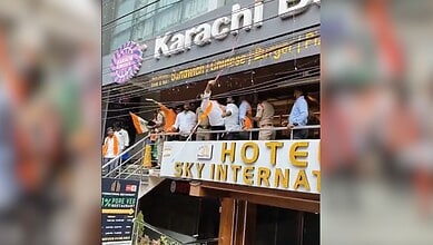 Video: Karachi Bakery vandalised in Shamshabad, anti Pak slogans raised