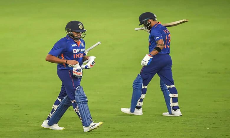 Virat Kohli and Rohit Sharma