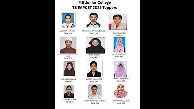 MS Junior College toppers in TG EAPCET 2025.