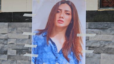 Pakistani star actress Mahira Khan’s poster found in Mumbai restroom