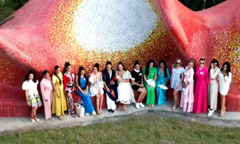 Miss World 2025 contestants on Friday, May 16, were spotted at Experium Eco Park