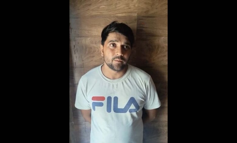 Image of an alleged spy Mohammad Tarif