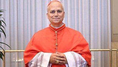 New Pope Robert Francis Prevost from the U.S. pope leo