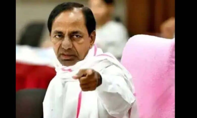 Image of BRS President KCR